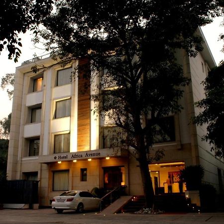Hotel Africa Avenue Gk - 1 Nueva Delhi Exterior foto