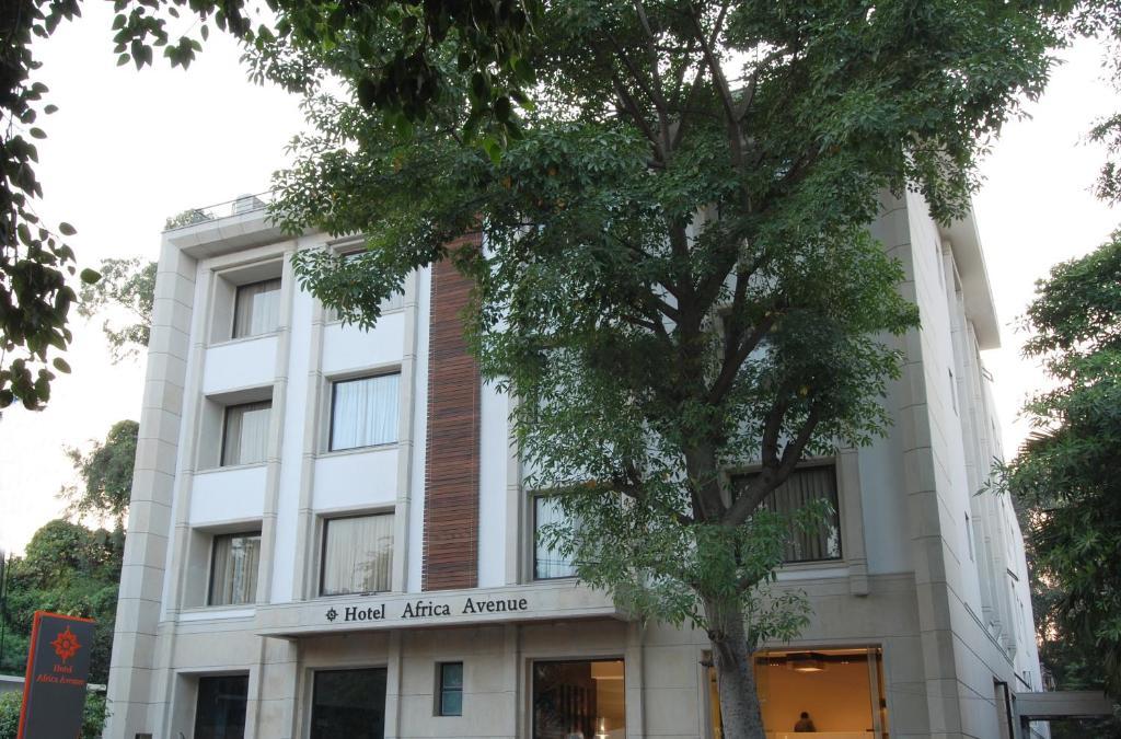 Hotel Africa Avenue Gk - 1 Nueva Delhi Exterior foto